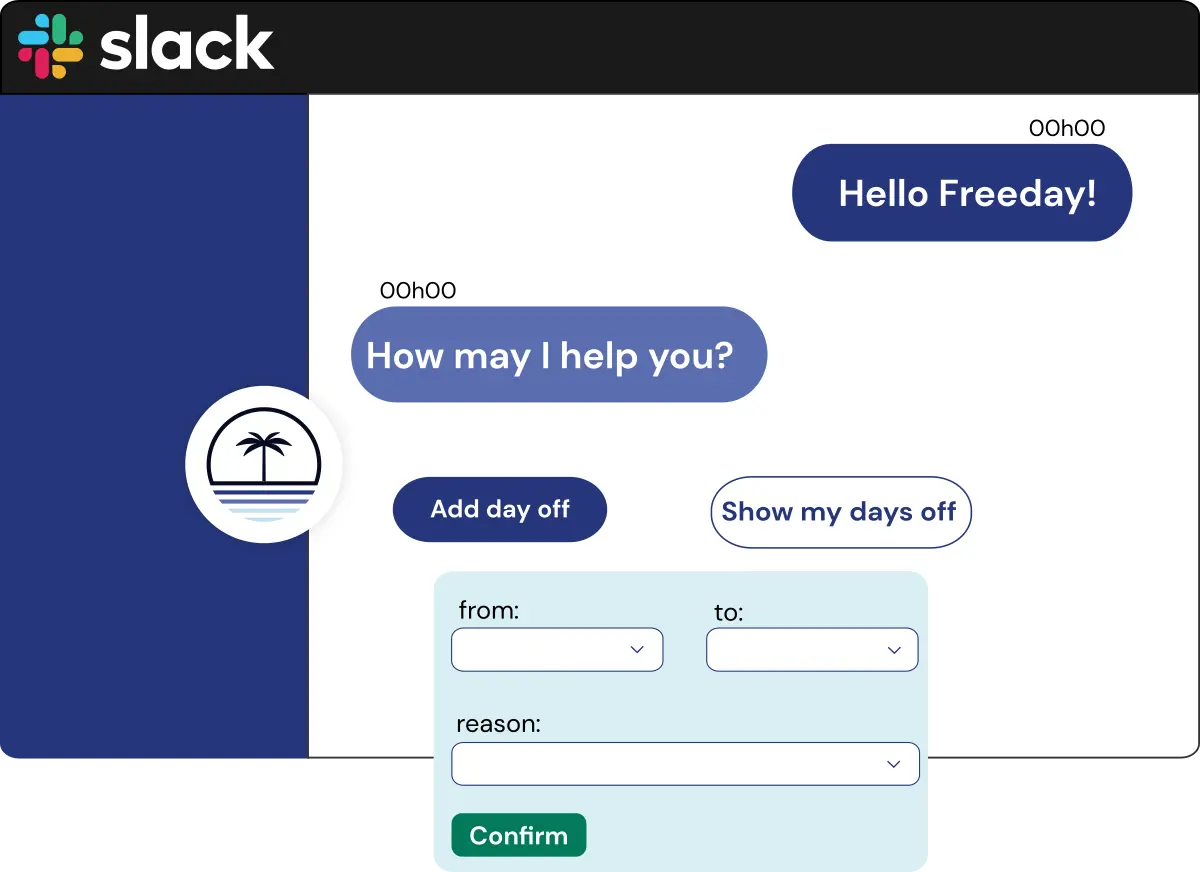 Discussion between Freeday and a user